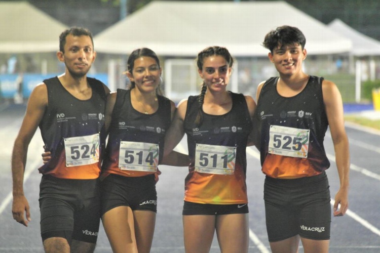 Veracruzanos cumplen en  Macro Regional de Atletismo 