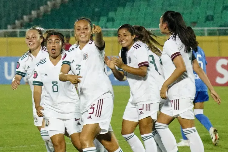 Tri Femenil le mete 10 goles a Nicaragua en el Premundial Sub-17