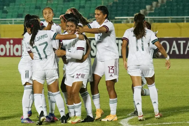 Tri Femenil Sub-17 vuelve a golear; le mete 10 goles a Trinidad y Tobago