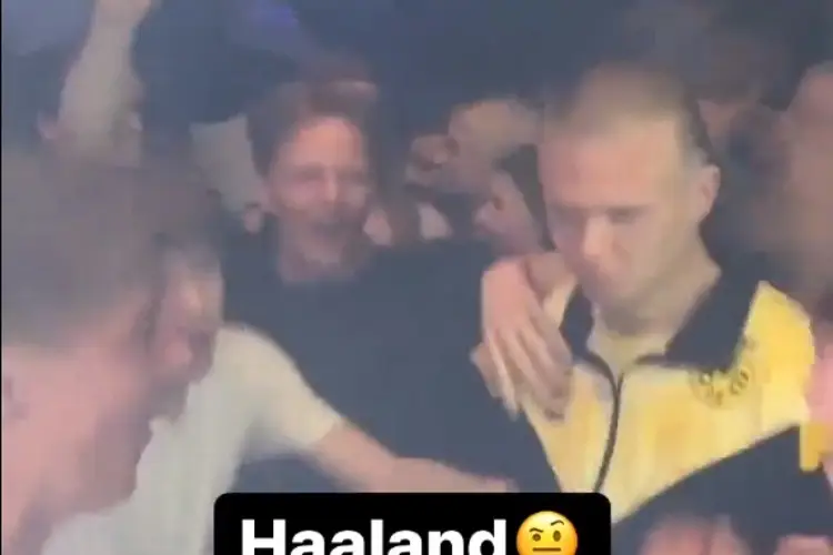 ¡Vida solo hay una! La loca fiesta de Haaland (VIDEO)