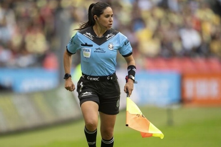 Karen Díaz, la primer árbitro mexicana en un Mundial 