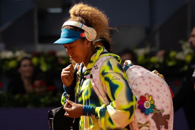 Naomi Osaka volvió a Roland Garros