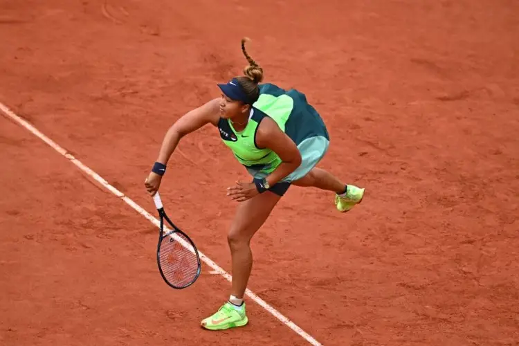 Naomi Osaka se despide del Roland Garros