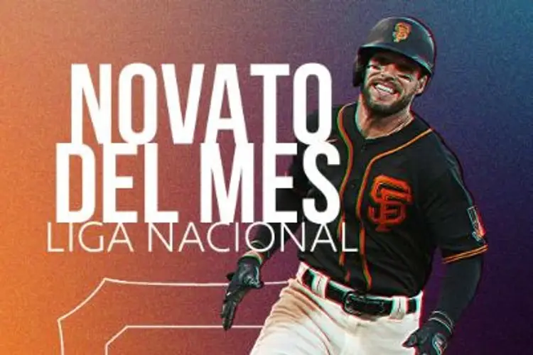 Mexicano es novato del mes en la Liga Nacional