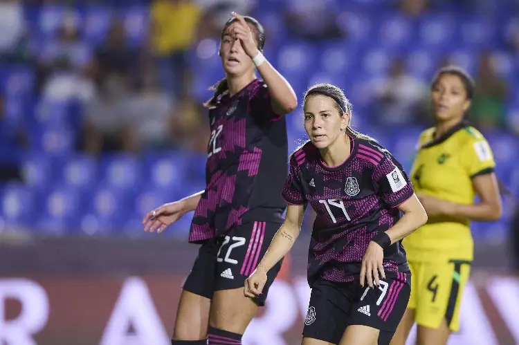 México tropieza con Jamaica en el Premundial Femenil