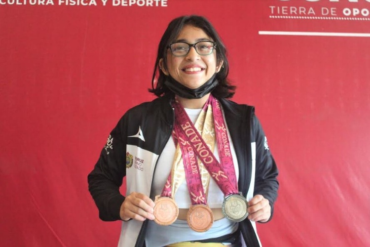 Jornada de medallas en pesas para Veracruz en Nacionales Conade