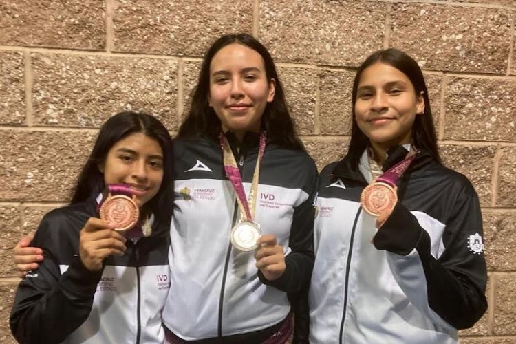 Plata y dos bronces para Veracruz en taekwondo en combate