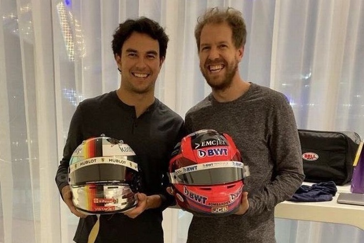 El emotivo mensaje de 'Checo' Pérez a Vettel tras anunciar su retiro