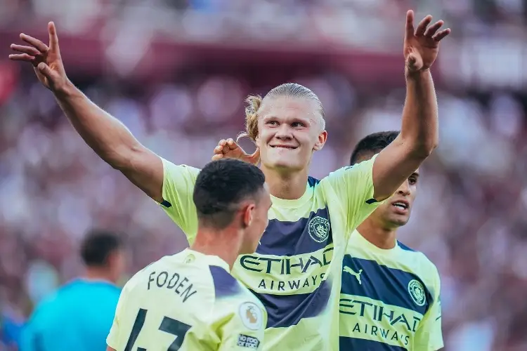 Haaland comanda el triunfo del Manchester City 