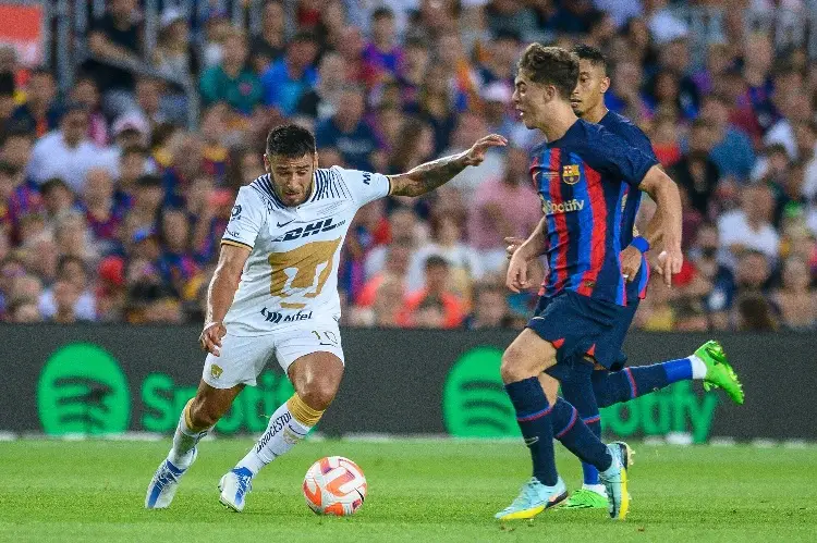 Pumas lamenta goleada del Barcelona, pero resalta experiencia vivida