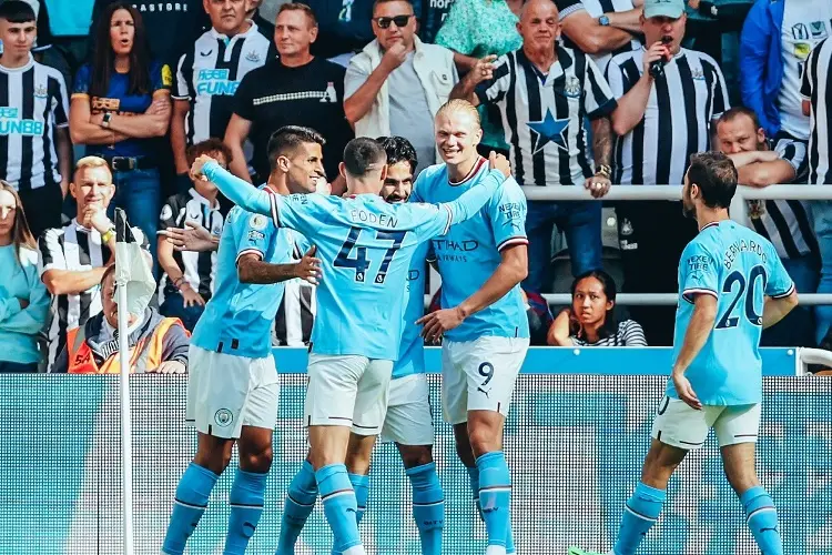 Manchester City rescata el empate ante un potente Newcastle 