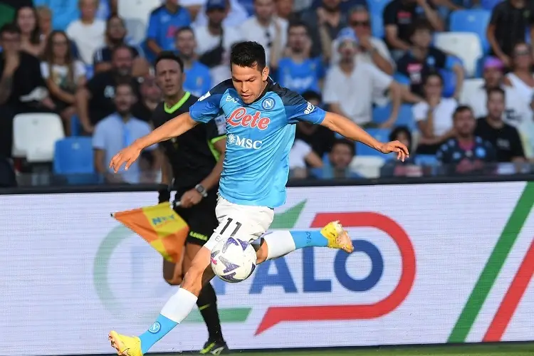'Chucky' Lozano y Napoli golean en la Serie A 