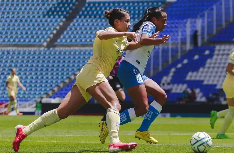 América tropieza con Puebla en la Liga MX Femenil