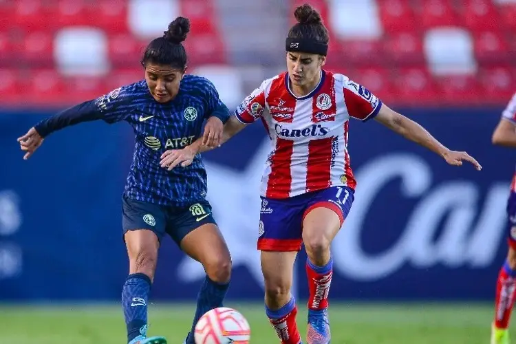 América Femenil le pega al Atlético de San Luis 