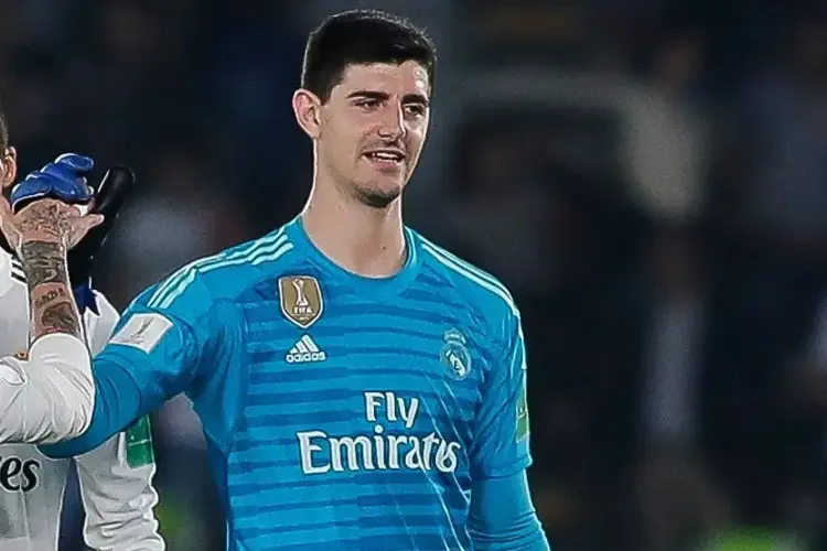 Courtois es baja del Madrid para la Champions