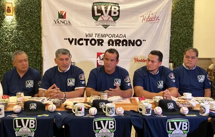 Presentan octava temporada de la Liga Veracruzana de Beisbol