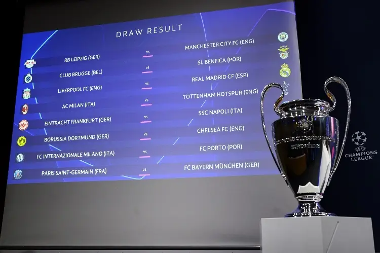 Estas son las fechas para los Octavos de Final de la Champions League