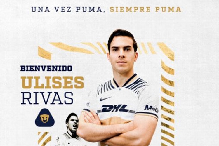 Pumas anuncia nuevo jugador, Ulises Rivas 