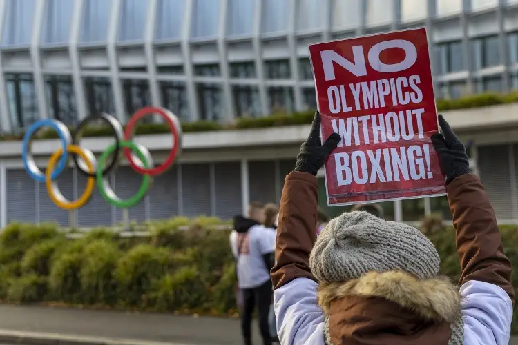 Se manifiestan para exigir la permanencia del boxeo en Juegos Olímpicos