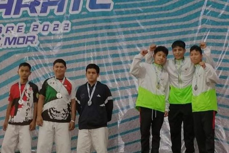 Veracruz gana medallas en  Selectivo Nacional de Karate