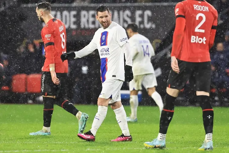 PSG sorprende cayendo frente al Rennes