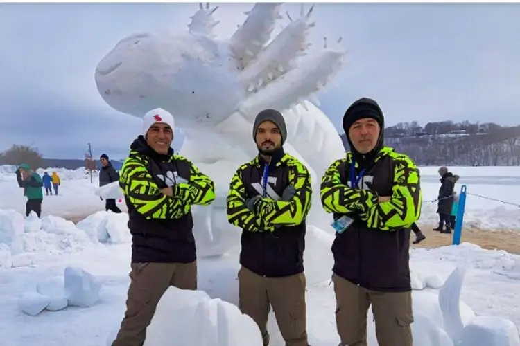 Mexicanos impactan en el Mundial de Muñecos de Nieve