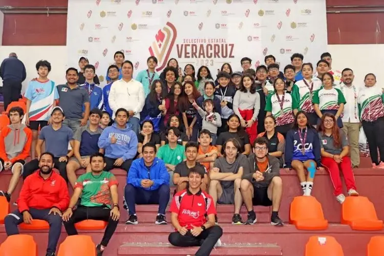 Lista la Selección de Veracruz en Tenis de Mesa para el Macrorregional