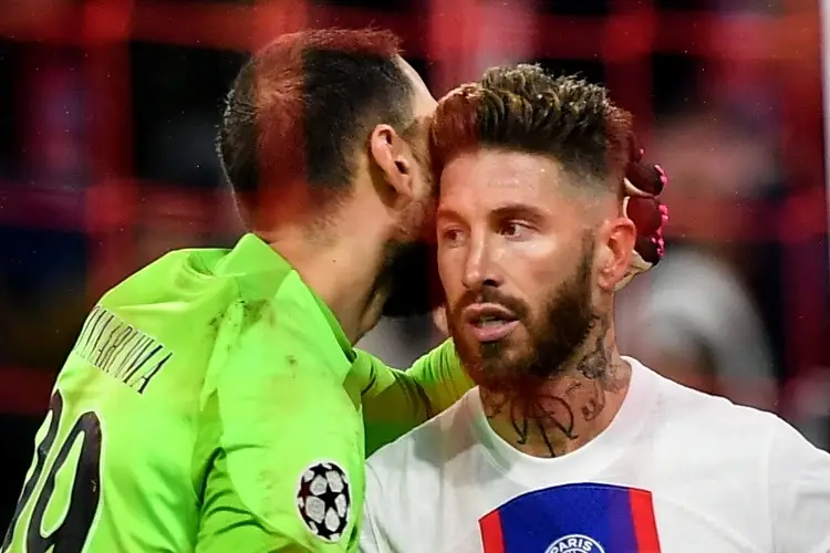 El desplante de Ramos por la eliminación del PSG (VIDEO)