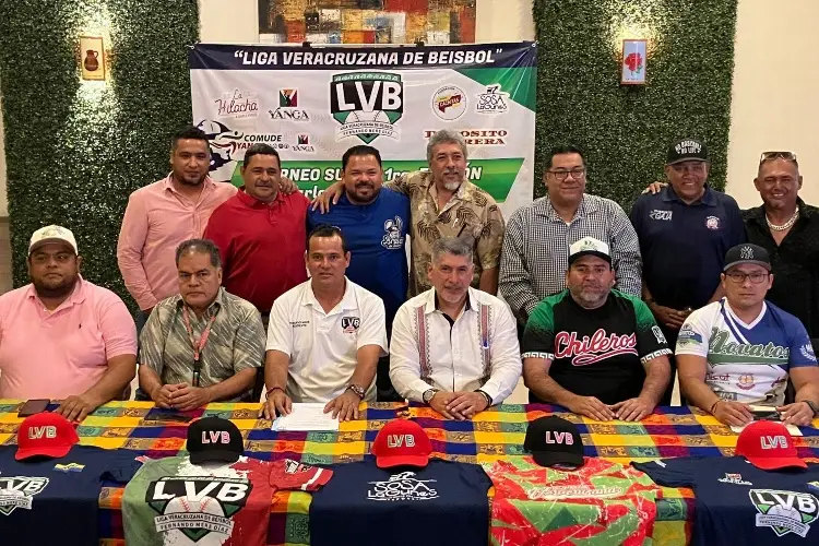 Presentan primera edición de la Liga Veracruzana de Beisbol Sub-18