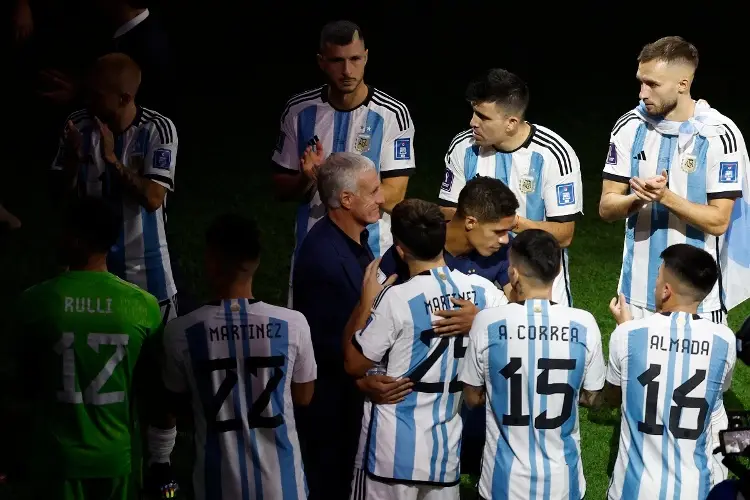 Deschamps critica a los argentinos por su comportamiento en Mundial