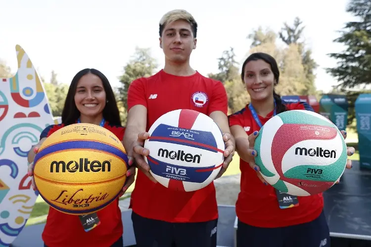Los balones de los Juegos Panamericanos y Parapanamericanos