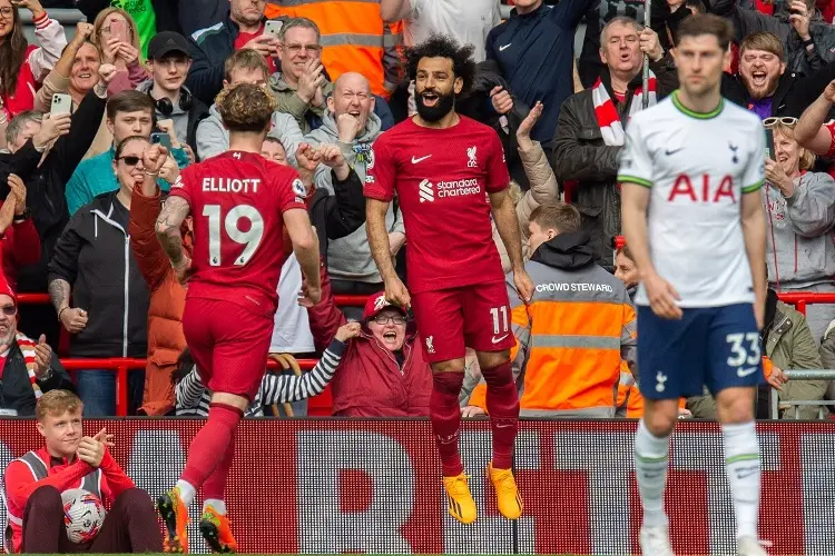 ¡Partidazo! Liverpool le pega a Tottenham con gol de último minuto