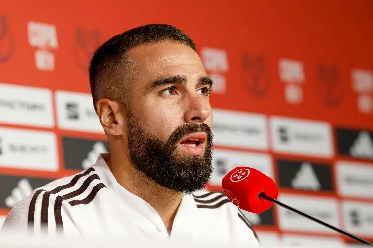 Carvajal: Estamos como locos por ganar la Copa del Rey