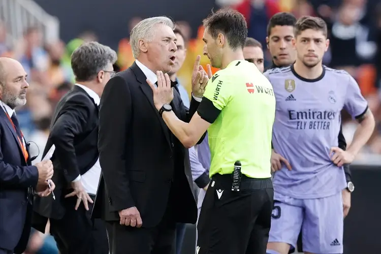 Ancelotti molesto porque no suspendieron el Valencia vs Real Madrid