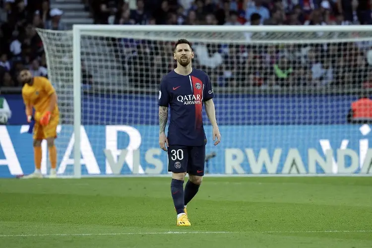 El adiós de Messi de Francia y de PSG