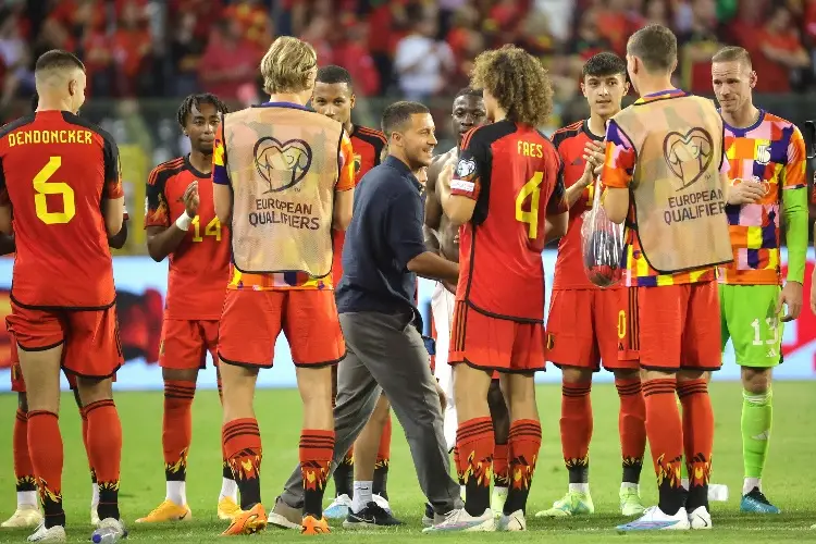Bélgica despide a Hazard con honores (VIDEO)