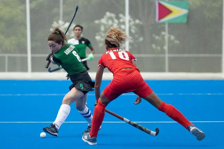 México empata con Cuba en el comienzo del hockey