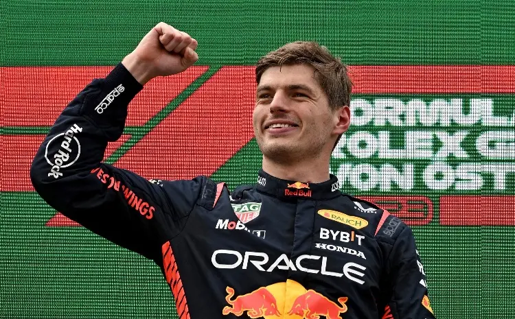 Verstappen feliz de triunfar en el GP de Austria