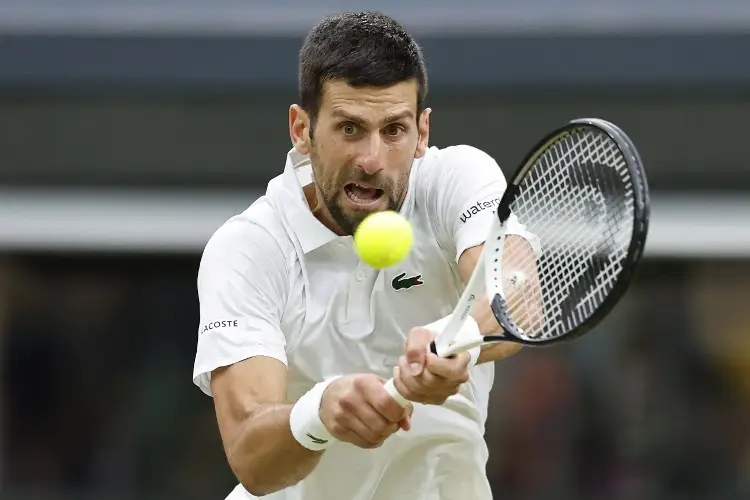 Djokovic jugará su final 35 de Grand Slam tras avanzar en Wimbledon