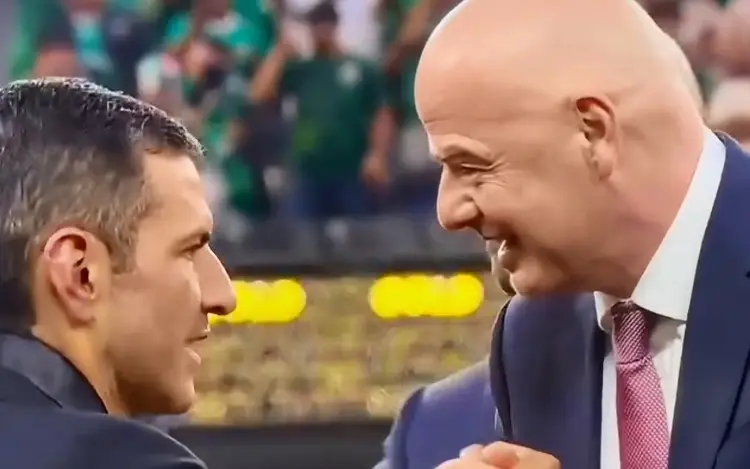 Infantino quiere al Jimmy Lozano en el Mundial (VIDEO)