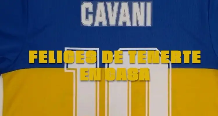 El '10' de Maradona, Riquelme y Tévez ahora será para Cavani