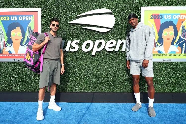 Sebastián Yatra se 'estrena' como tenista en el US Open