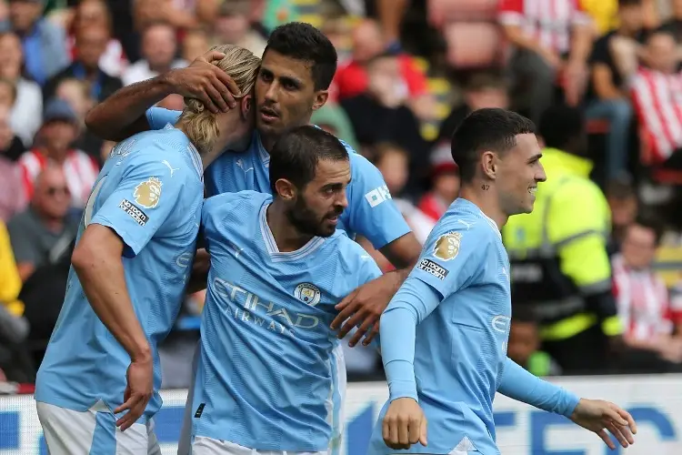Manchester City saca el triunfo sobre la hora ante el modesto Sheffield 