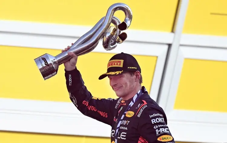 Verstappen rompe histórico récord de Vettel en la Fórmula 1