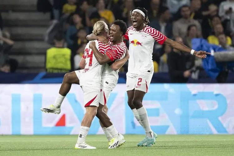 RB Leipzig conquista Suiza y saca tres puntos en la Champions