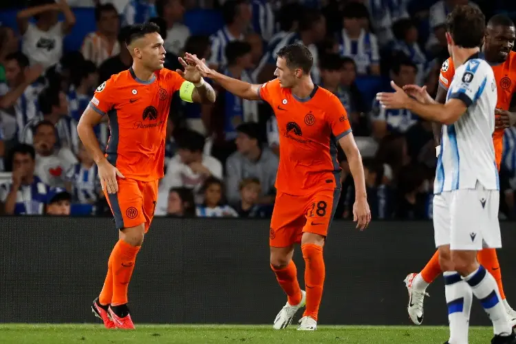 Lautaro sale al rescate del Inter en la Champions