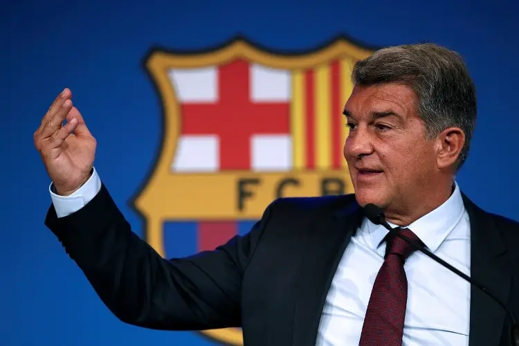 Laporta asegura que Barcelona pronto estará recuperado de sus crisis económica