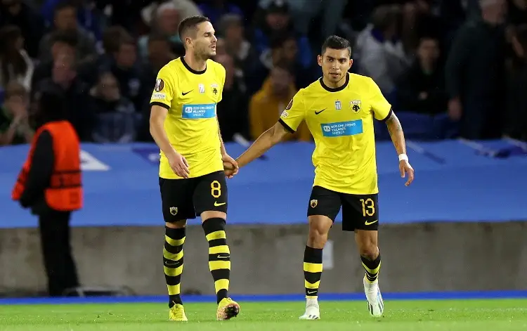 Orbelín y AEK Atenas frustran debut europeo del Brighton
