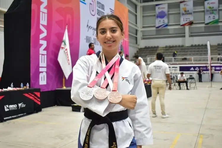 Caen las primeras medallas para Veracruz en el Festival Mexicano de Taekwondo