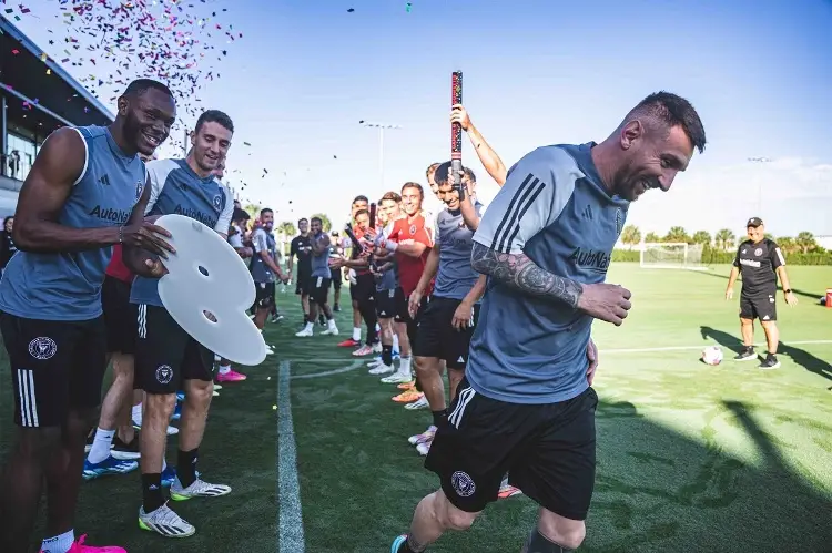 Miami celebra el octavo de Balón de Oro de Messi (FOTOS)